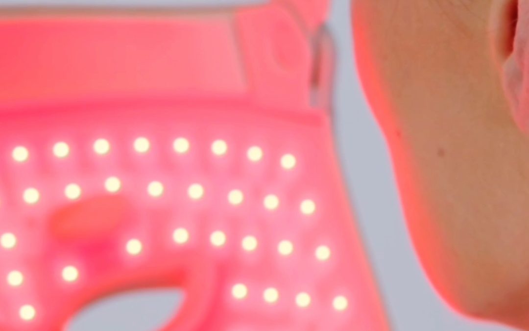 Dermalux LED Face Mask for at-home LED light therapy and skin rejuvenation